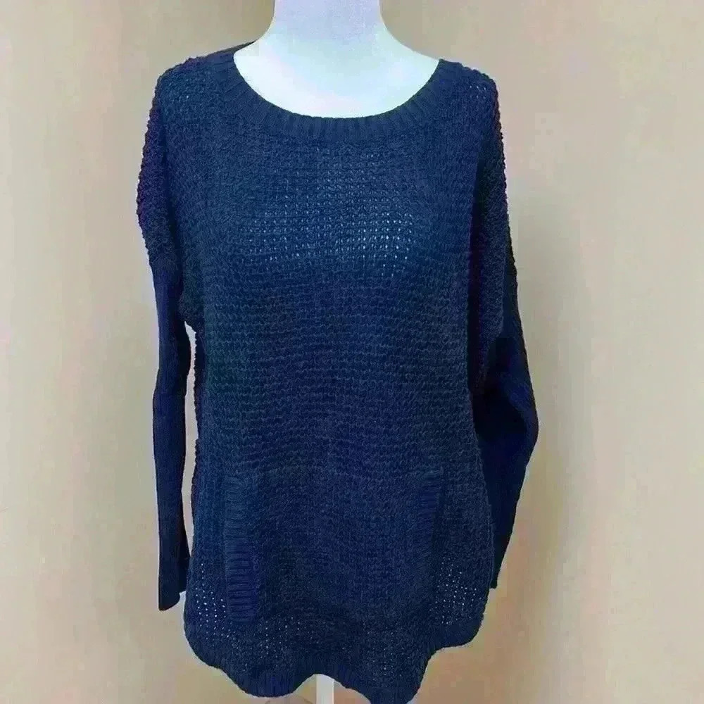 Toro Vince Camuto Royal Blue Sweater with Front Pocket
